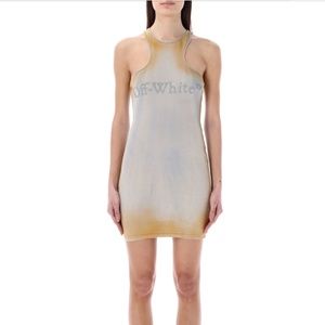 Off White Laundry Rowing Dress
